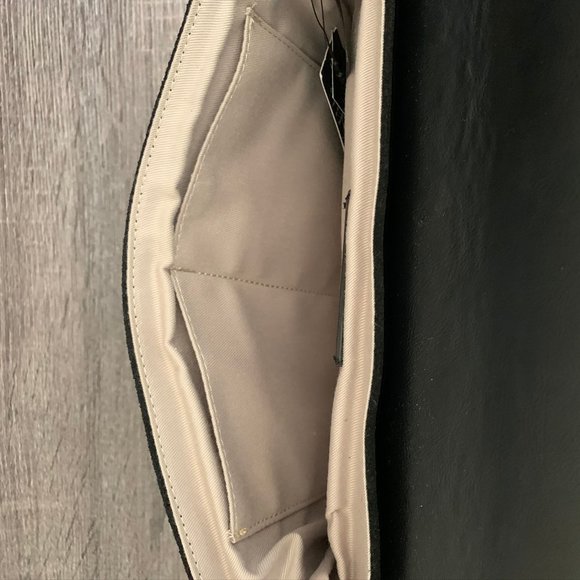 THE LIMITED | 100% Genuine Suede Black Clutch - Picture 13 of 13